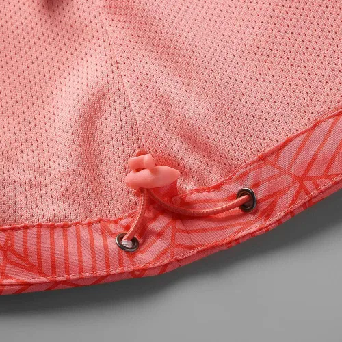 Vista 8 de Chubasquero impermeable para mujer con capucha ligero cortavientos para senderismo