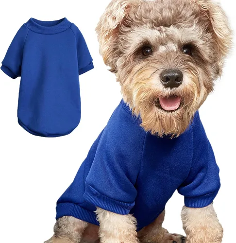 Vista 21 de Suéter para cachorros para perros pequeños, ropa cálida de invierno para gatos, sudadera para mascotas, ropa de punto, ropa de perro y gatito Negro