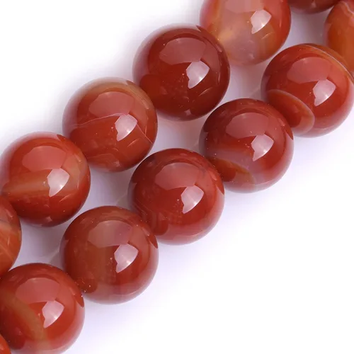Vista 96 de GEM-Inside Cuentas Sueltas de Piedras Preciosas de Ágata Azul Bandeada Natural de 6mm Cuentas Redondas de Piedra de Energía para Hacer Joyas 15