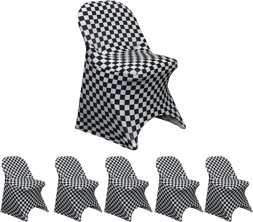 Vista 76 de YOUR CHAIR COVERS - Funda para silla plegable de elastano elástica, color negro