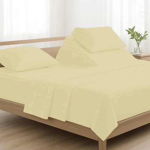 Vista 11 de 4 piezas de lujo Split Top Queen 100% algodón egipcio de 800 hilos (ajustable, parte superior flexible tamaño queen) sábanas divididas de 28
