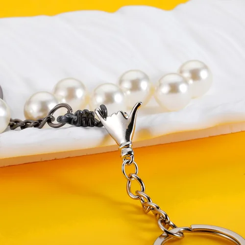 Vista 4 de TI-EDC Pinky Promise - Llaveros para parejas, regalos románticos para novio, novia, parejas, cosas a juego, aniversario para parejas, regalos