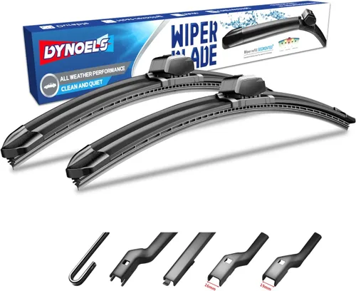 Vista 18 de Limpiaparabrisas de repuesto para Mazda MX-5 2006-2016, Chevrolet HHR 2006-2011 (juego de 2)