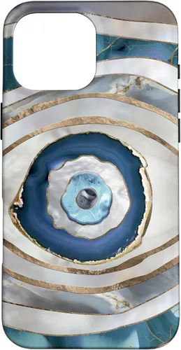Vista 19 de Funda de adorno de amuleto de mal de ojo para iPhone 17
