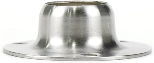 Vista 3 de Soportes de varilla de armario Soporte de extremo de varilla de 3/4 "de diámetro - 8 piezas