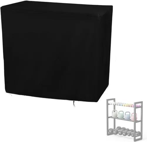Vista 12 de Funda para mancuernas, a prueba de polvo, para entrenamiento de fuerza, para gimnasio en casa, cubierta impermeable para mancuernas (funda solamente)
