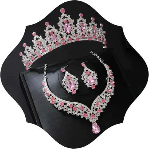 Vista 12 de Conjunto de tiaras y corona Azul