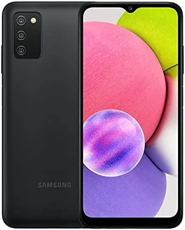 Vista 4 de Samsung Galaxy A03s, 32GB, negro - Desbloqueado (renovado)