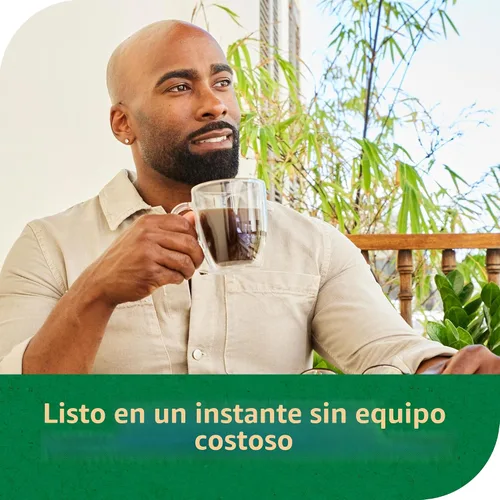 Vista 5 de NESCAFÉ - Café instantáneo espresso descafeinado dorado, tarro de 3.17 onzas Espresso instantáneo descafeinado; frasco individual de 90 g (3.17 oz)
