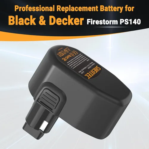 Vista 2 de Shentec Batería de 4.0Ah 14.4V compatible con Black & Decker PS140