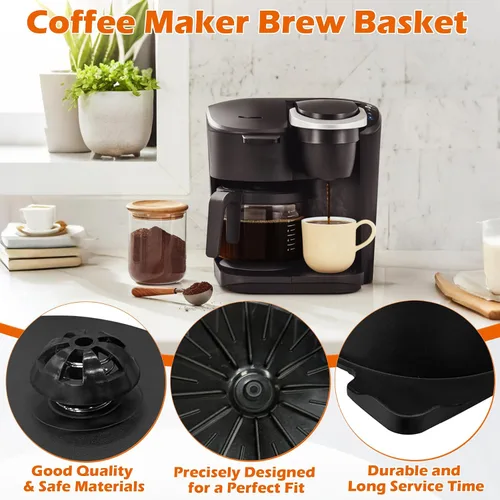 Vista 4 de Cesta de café de repuesto para K-Duo Essentials (solo apto para K Duo Essentials), cesta de filtro de café