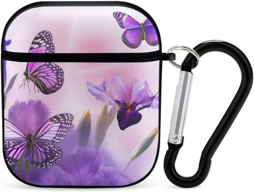 Vista 23 de Funda para Apple AirPod 2 y 1 TPU suave compatible con AirPod 2 y 7 con diseño de bandera estadounidense Pattern1081