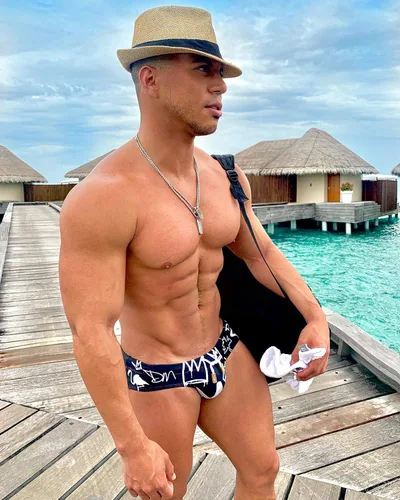 Vista 2 de Danny Miami Traje de baño para hombre Bikini Briefs Dkini Collection