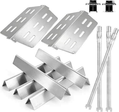 Vista 10 de Kit de Piezas de Parrilla para Weber Genesis 300 310 330 Piezas de Parrilla para Weber Genesis E330 E310 S310 S330 EP330 EP310 S320 E320 Piezas