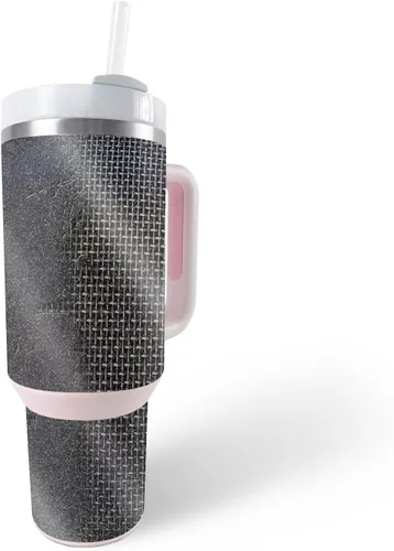 Vista 26 de MightySkins - Vaso con purpurina brillante compatible con Stanley The Quencher H2.0 FlowState de 40 onzas, parte trasera de cascabel, acabado