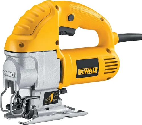 Vista 10 de DEWALT Sierra de calar, mango superior, 5.5 amperios, con cable (DW317K), color amarillo