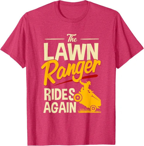 Vista 25 de The Lawn Ranger Rides Again - Camiseta de corte de césped Azul Marino