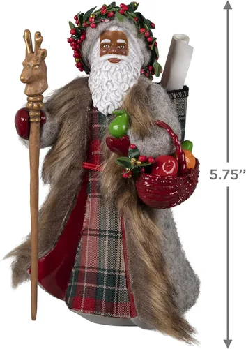 Vista 5 de Hallmark Keepsake Adorno de Navidad 2022, Papá Negro Navidad