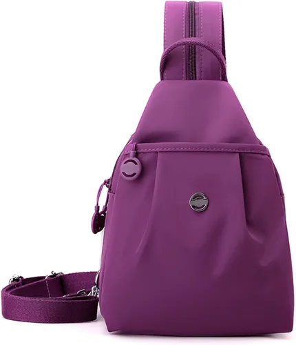 Vista 10 de Mochila convertible para mujer, impermeable, Oxford, 3 en 1, antirrobo, bolsa cruzada de viaje para viajes, Negro