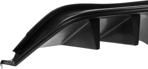Vista 5 de Compatible/reemplazo para parachoques trasero, difusor de labio trasero de poliuretano estilo DF, negro, se adapta a Ford Mustang 2015 2016 2017