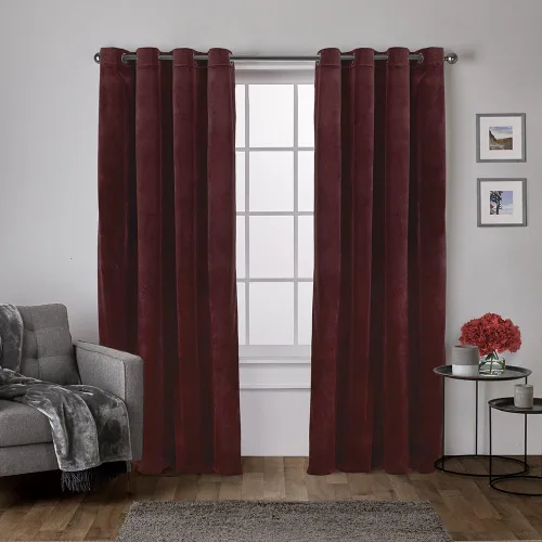 Vista 16 de Cortinas exclusivas para el hogar, de terciopelo, pesadas, para ventanas, paneles pares