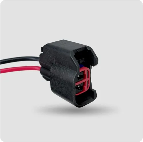 Vista 4 de 2 PCS EV6 EV14 Conector de inyector con cable, conector de inyector de combustible de Standard Motor Products, compatible con la mayoría