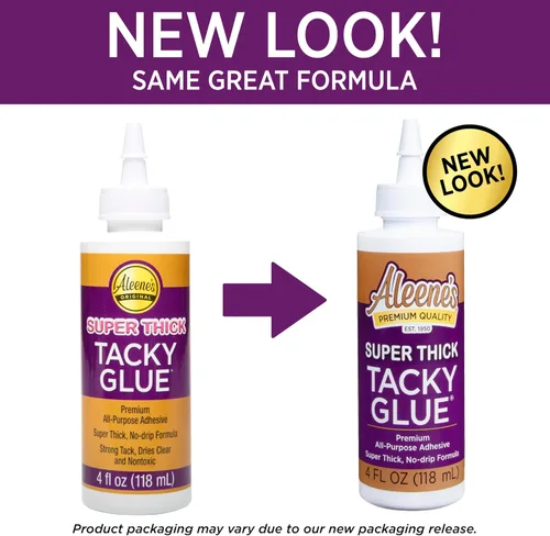 Vista 8 de Aleene 's Super de grosor Tacky Glue 4oz, Blanco, x