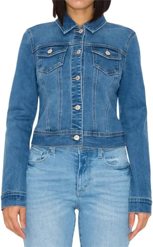 Vista 2 de Wax - Chaqueta vaquera básica con botones para mujer