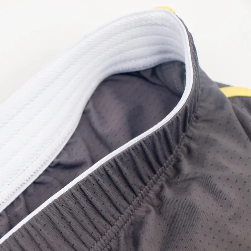 Vista 3 de SUMABA Pantalones cortos de correr de malla para hombre con abertura lateral