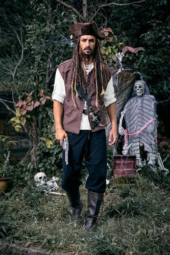 Vista 5 de Bbalizko Camisas piratas renacentistas, vikingas, steampunk, medievales, con cordones, manga larga, gótico, celta, hippie, victoriano