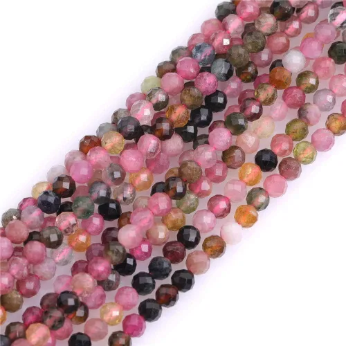 Vista 13 de GEM-Inside Cuentas espaciadoras redondas facetadas de gemas de lapislázuli azul natural semipreciosas de 2mm para hacer joyas 15