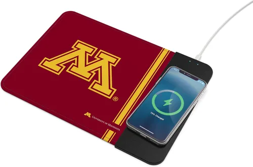 Vista 11 de SOAR NCAA Almohadilla de ratón unisex con carga inalámbrica para teléfono celular