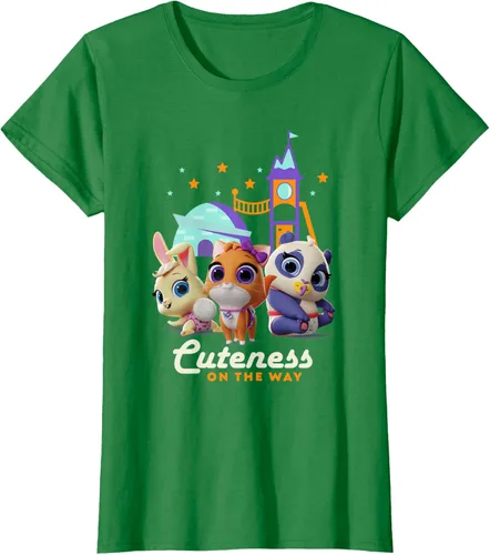 Vista 38 de Disney Camiseta Junior T.O.T.S. Cuteness On the Way Negro