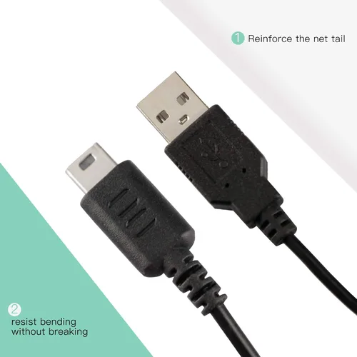 Vista 6 de DS Lite - Kit de cable de carga, adaptador de corriente alterna y lápiz capacitivo para sistemas Nintendo DS Lite, cargador de pared de viaje, cable
