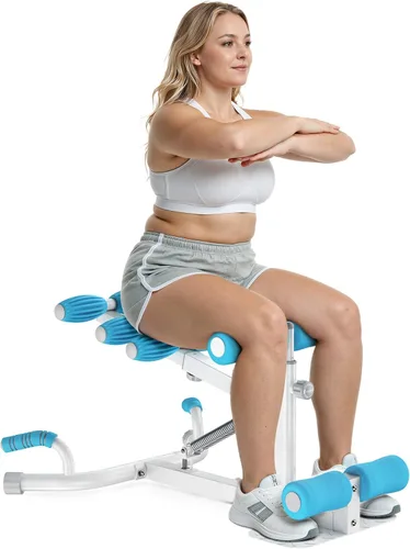 Vista 12 de MERACH Deep Squat Machine for Women, Adjustable Glutes Trainer Machine, Core & Leg Exercise, Push Up Board Workout Equipment at Home Gym