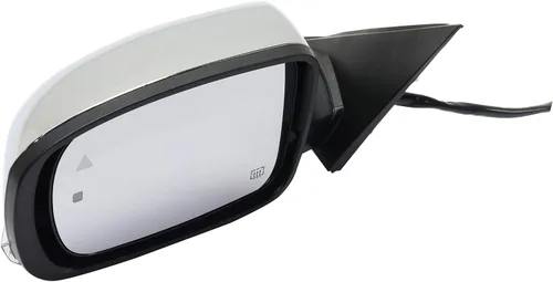 Vista 2 de Kool Vue - Espejo calefactable para el lado del conductor para Chrysler 300 2011-2020 con luz de señal, monitor de punto ciego, lámpara de memoria