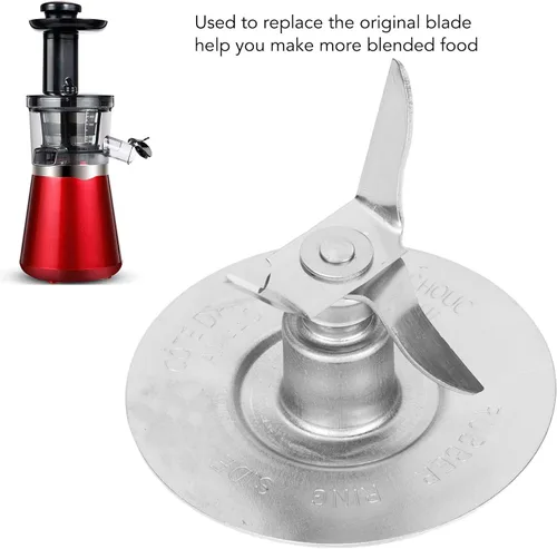 Vista 5 de Stainless Steel Blender Blade Rust Proof Easy Clean Grinding Blade Replacement for Oster Replacement Parts Compatible with Oster Osterizer Blender