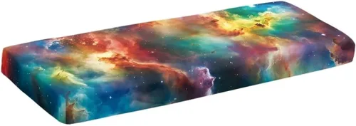 Vista 80 de Cubierta antipolvo para teclado de piano de llama, cubierta protectora de teclado de música elástica para pianos eléctricos digitales