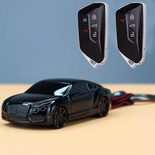 Vista 7 de Funda Protectora de Llave de Modelo de Coche ABS Compatible con Mercedes Benz 2017-2021 Clase E 2018-2021 Clase S 2019-2021 Clase A Clase C Clase G