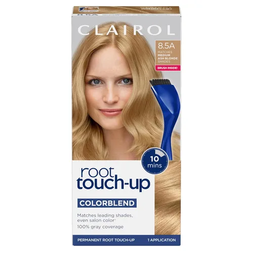 Vista 26 de Clairol Root Touch-Up de Nice'n Easy Tinte Permanente para el Cabello, 10 Rubio Extra Claro, Paquete de 1