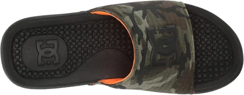 Vista 5 de DC Sandalia de lona para hombre, Negro