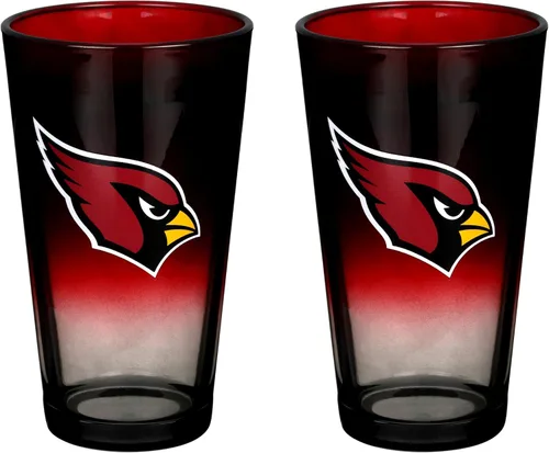 Vista 15 de The Memory Company Juego de 2 vasos con licencia de la NFL, diseño ombre, Philadelphia Eagles