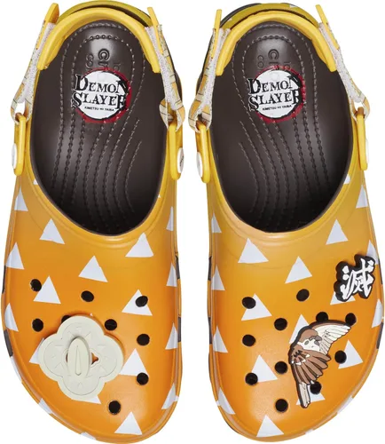 Vista 4 de Crocs Zuecos clásicos ajustables para todo terreno Demon Slayer para hombre