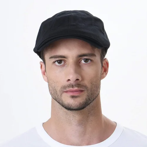 Vista 2 de WITHMOONS Simple Newsboy Hat Gorra plana SL3026