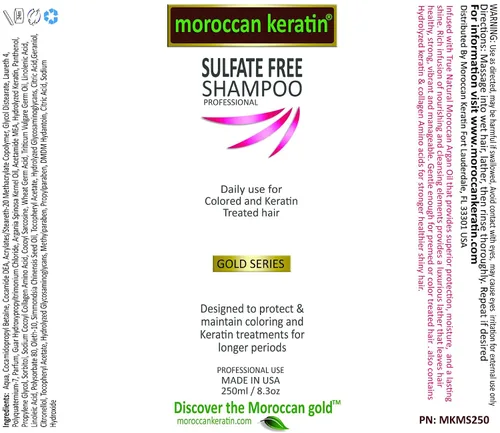 Vista 5 de Set de champú y acondicionador sin sulfato infundido con aceite de argán marroquí