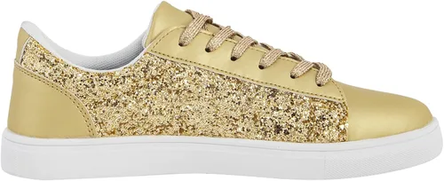 Vista 7 de BosenHulu Zapatos brillantes con lentejuelas brillantes para mujer, zapatos de tenis brillantes con diamantes de imitación con cordones