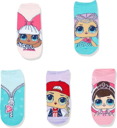 Vista 2 de LOL Surprise! Paquete de 5 calcetines para niñas