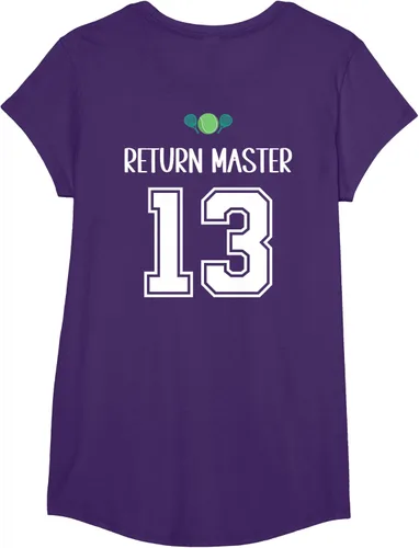 Vista 14 de Camiseta divertida del grupo de tenis de pádel para el equipo de pádel