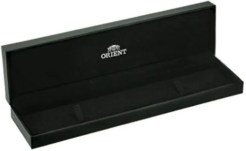 Vista 2 de Orient Reloj automático analógico para hombre con correa de cuero FAC0000EW0, plateado, Correa