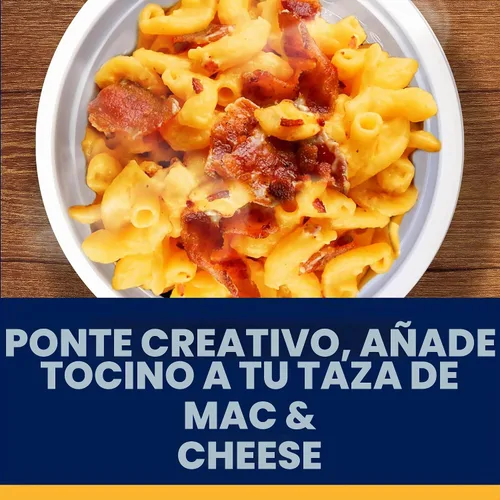 Vista 9 de Cena Kraft para macarrones con queso, 4 tazas de sabor original, 2.39 onzas